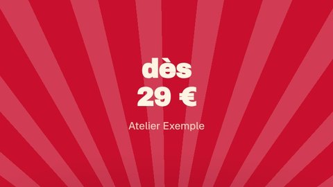 Aperçu du style Affiche