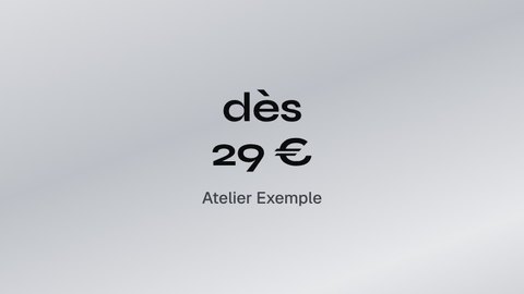 Aperçu du style Chrome liquide