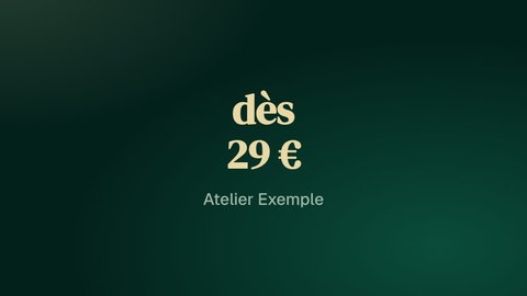 Aperçu du style Émeraude