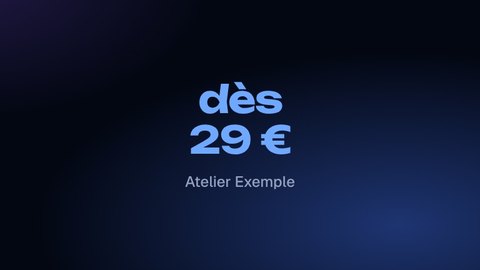 Aperçu du style Minuit bleu