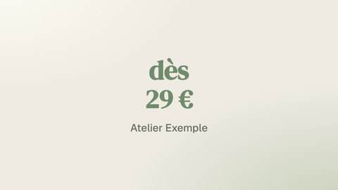 Aperçu du style Lin et sauge