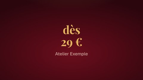 Aperçu du style Velours rouge